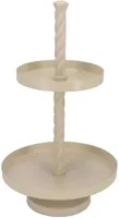 Daan Kromhout Design etagere metaal cozy 35x62cm sand - thumbnail