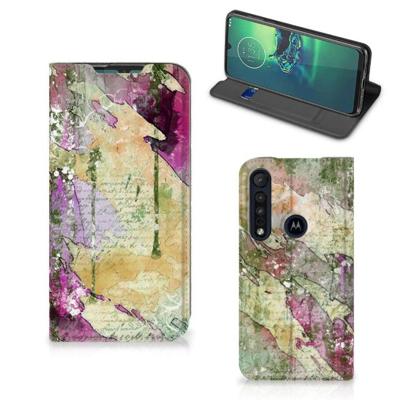 Bookcase Motorola G8 Plus Letter Painting Bookcase Motorola G8 Plus Letter Painting