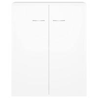 Dressoir 60x30x75 cm spaanplaat wit - thumbnail