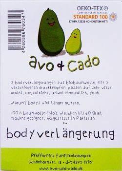 Avo&Cado Romperverlenger set van 3 - mint/oranje/blauw - thumbnail