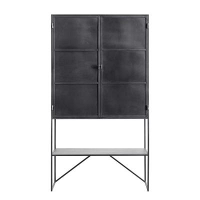 Haluta - Opbergkast Orizone - 100x35x181 - Zwart
