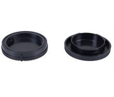 Caruba LB-SO2 Achterlensdop en Bodydop voor Sony NEX E Mount