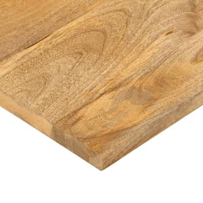Tafelblad rechthoekig 160x20x3,8 cm massief mangohout