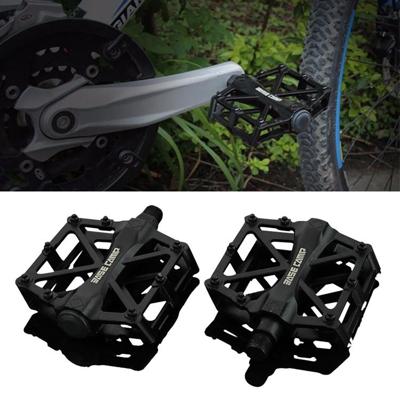 BaseCamp BC-671 Aluminium Aluminium Alloy Pedaal Anti-slip Comfortabel Fietspedaal (Zwart) BaseCamp BC-671 Aluminium Aluminium Alloy Pedaal Anti-slip Comfortabel Fietspedaal (Zwart)