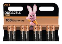 Duracell Plus Wegwerpbatterij AA Alkaline - thumbnail