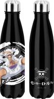 One Piece Thermo Water Bottle Luffy Gear 5 Black - thumbnail