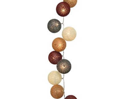 LED cottonball tros warm wit 90cm-20L