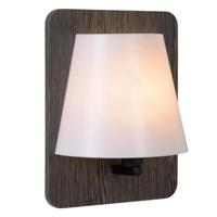 Lucide IDAHO - Wandlamp - 1xE14 - Grijs - thumbnail