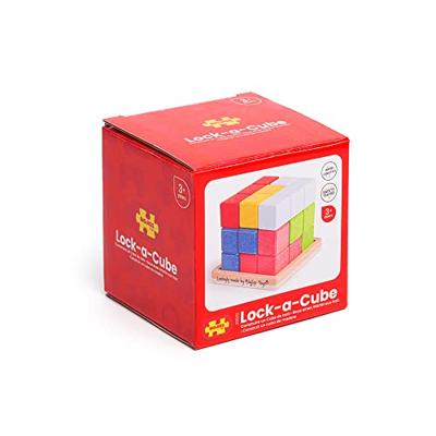 Bigjigs Houten 3D Kubuspuzzel