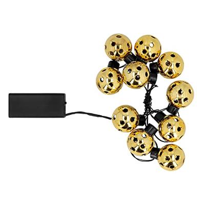 Led-lichtsnoer Partybal Goud (140cm) Led-lichtsnoer Partybal Goud (140cm)