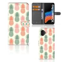 Samsung Galaxy Xcover 6 Pro | Book Cover | Ananas - thumbnail