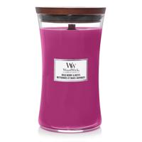 WoodWick wild berry & beets large candle - thumbnail