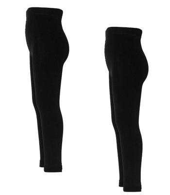 Heatkeeper Kinder Thermo Legging Basic 2-pack Zwart-122/134
