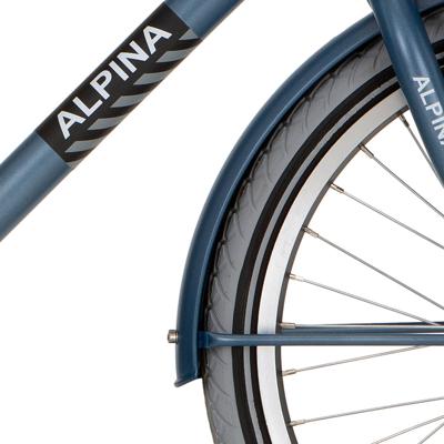 Alpina spatbord set 22 cargo vintage blue matt