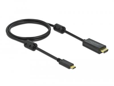 Delock 85969 Actieve USB Type-C naar HDMI-kabel (DP Alt Mode) 4K 60 Hz 1 m Delock 85969 Actieve USB Type-C naar HDMI-kabel (DP Alt Mode) 4K 60 Hz 1 m