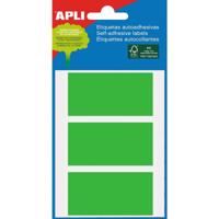 Apli gekleurde etiketten in etui groen (2074) - thumbnail