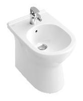 Villeroy & Boch O.novo staand bidet met overloop 1 kraangat wit 54610001 - thumbnail