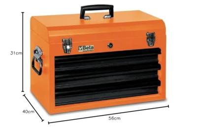 Beta BW C22E Gereedschapskist met 3 laden - 022006130