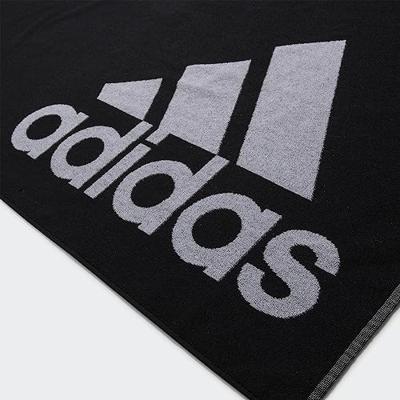 Adidas DH2866 badhanddoek 700 x 1400 cm Katoen, Stof/Weefsel Zwart, Wit 1 stuk(s)