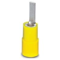 Phoenix Contact 3240533 Stiftkabelschoen Platte uitvoering 4 mm² 6 mm² Deels geïsoleerd Geel 50 stuk(s)