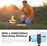 Boya Boyalink tweekanaals draadloze dasspeldmicrofoon - thumbnail