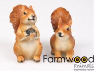 Tuinbeeld eekhoorn 10x5x9cm - thumbnail