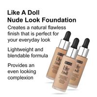 Pupa Milano - Pupa Pupa Like A Doll Perfecting Make-Up Fluid SPF15 30ml 020 Light Beige Foundation Dames - thumbnail
