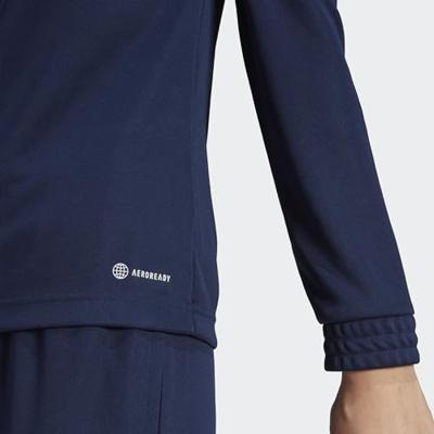 adidas Entrada 22 Trainingstrui 1/4-Zip Dames Donkerblauw Wit