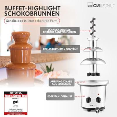 Clatronic SKB 3248 chocolade fontein 170 W