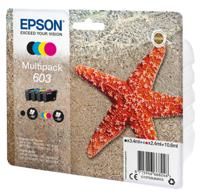 Originele inkt cartridge Epson Nº 603 Zwart/Cyaan/Magenta/Geel - thumbnail