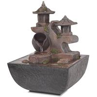 VidaXL Binnenfontein met led-verlichting polyresin - thumbnail