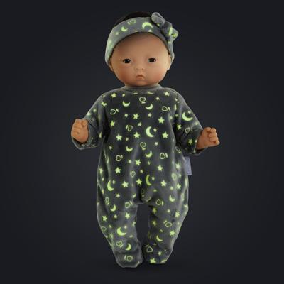 Corolle poppen pyjama en hoofdband, 30cm - glow in the dark - thumbnail