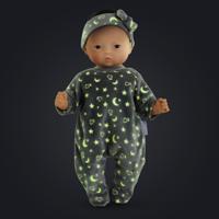 Corolle poppen pyjama en hoofdband, 30cm - glow in the dark - thumbnail