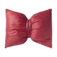 Kussen strik - rood - 40x35 cm - thumbnail