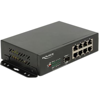 DeLOCK Gigabit Ethernet Switch 8 Port + 1 SFP DeLOCK Gigabit Ethernet Switch 8 Port + 1 SFP