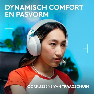 Gamingheadset - Draadloos - Logitech G - G321 Lightspeed - Wit