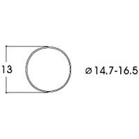 Roco 40071 H0 Antislipbanden Set van 10 stuks 14.7 - 16.5 mm - thumbnail