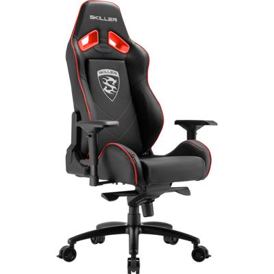 Sharkoon SKILLER SGS3 PC-gamestoel Gecapitonneerde zitting Zwart, Rood
