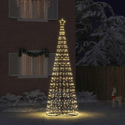 LED Kerstboom met 800 LED met grondpennen Warmwit 400 cm IJzer LED Kerstboom met 800 LED met grondpennen Warmwit 400 cm IJzer