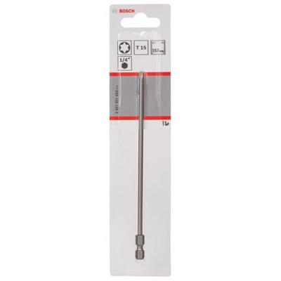 Bosch Accessories Bosch Power Tools 2607001666 T-bit T 15 Extra hard E 6.3 1 stuk(s)