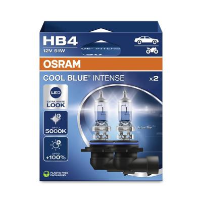 Osram Automotive 4062172388306 Halogeenlamp Cool Blue Intense HB4 51 W 12 V
