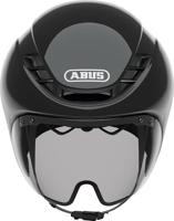 Abus helm gamechanger tt 1.1 shiny black l 57-61cm - thumbnail
