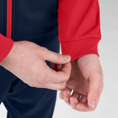 JAKO 9322K Polyestervest Performance Kids - Marine/Rood - 140 - thumbnail