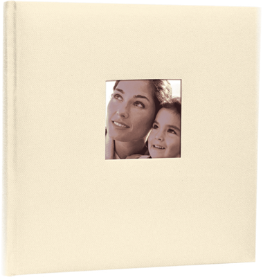 Zep foto album ow313130 cotton con velina white met 30 sheets 31x31 cm