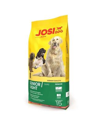 JOSIDOG Senior/Light (1 x 15 kg) | Premium droogvoer voor volwassen oudere of weinig actieve honden | licht, evenwichtig en goed verteerbaar | Powered by JOSERA | hondenvoer | 1 stuk verpakt