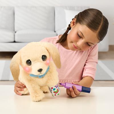 Little Live Pets Ouchies Puppy Cooper interactieve knuffel - thumbnail