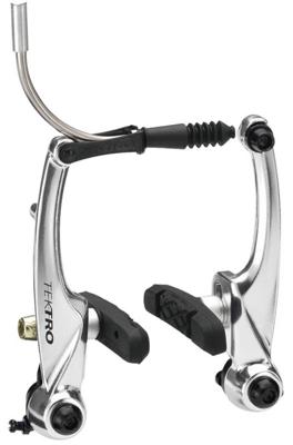 Buzaglo V-brake tektro m530 rbp serie zilver voor+achter passing Buzaglo V-brake tektro m530 rbp serie zilver voor+achter passing