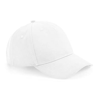 Beechfield CB62N Organic Cotton 5 Panel Cap - White - One Size