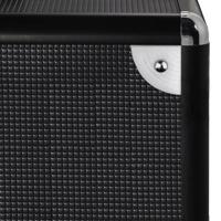 Hama LP-koffer 50 Alu-look Zwart - thumbnail