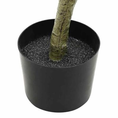 Kunstcitroenboom 136 blaadjes 120 cm groen